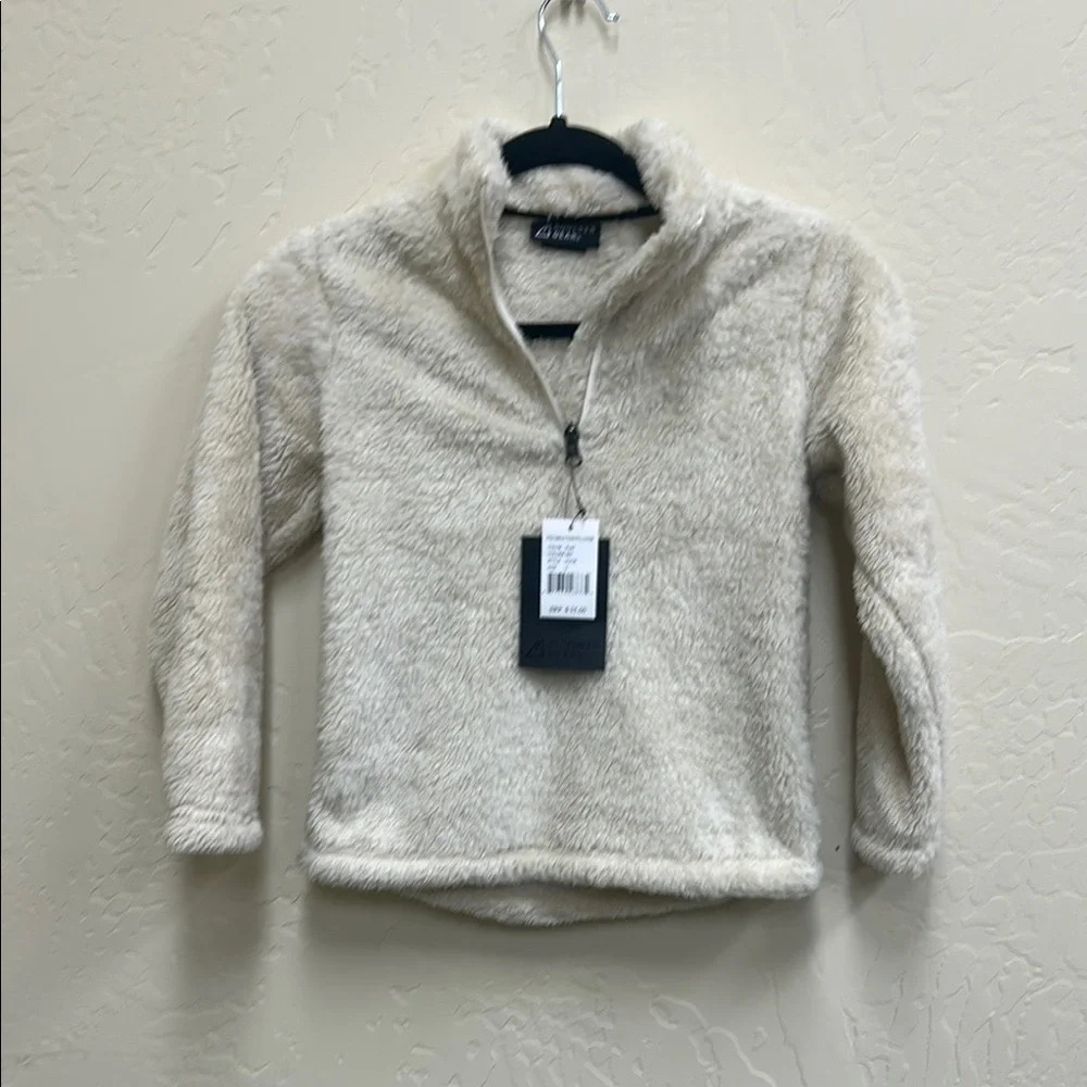 Cozy Cream Fleece Kids Jacket NWT